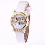 Cat Glasses Watch